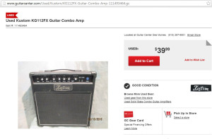 cheap solid state donor amp from guitarcenter.com